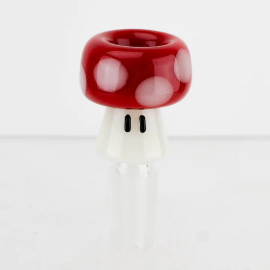 Red Mushroom Bowl Piece