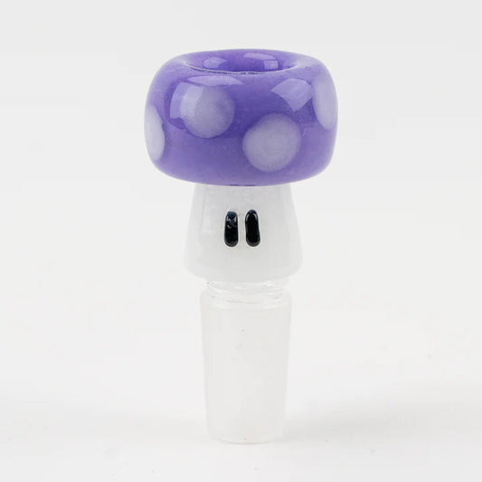 Purple Mushroom Bowl Piece